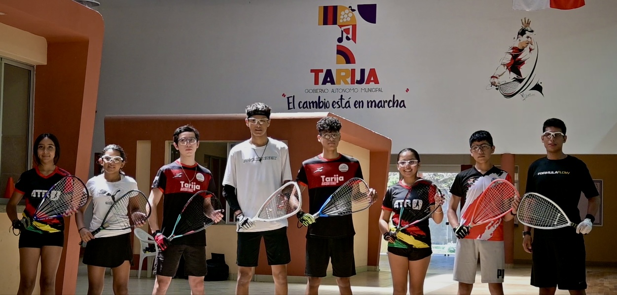 Primer evento internacional de Raquetbol en Tarija